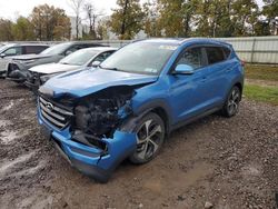 Hyundai salvage cars for sale: 2016 Hyundai Tucson Limited