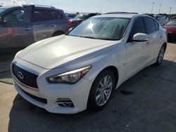 Flood-damaged cars for sale at auction: 2015 Infiniti Q50 Base