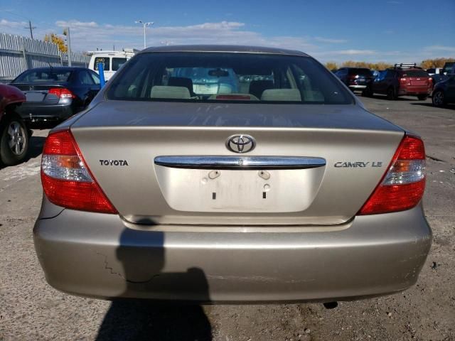 2002 Toyota Camry LE