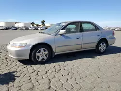 Salvage cars for sale from Copart Martinez, CA: 1999 Honda Accord EX