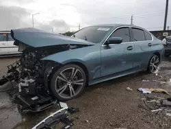 Salvage cars for sale at Homestead, FL auction: 2021 BMW 330I