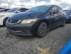 Flood-damaged cars for sale at auction: 2013 Honda Civic EX