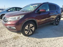 Salvage Cars with No Bids Yet For Sale at auction: 2016 Honda CR-V Touring