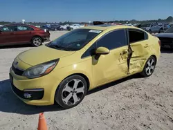 Salvage cars for sale at Houston, TX auction: 2016 KIA Rio EX