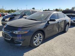 Salvage cars for sale at Bridgeton, MO auction: 2017 Chevrolet Malibu LT