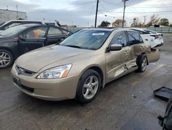 Honda Accord Vehiculos salvage en venta: 2005 Honda Accord EX