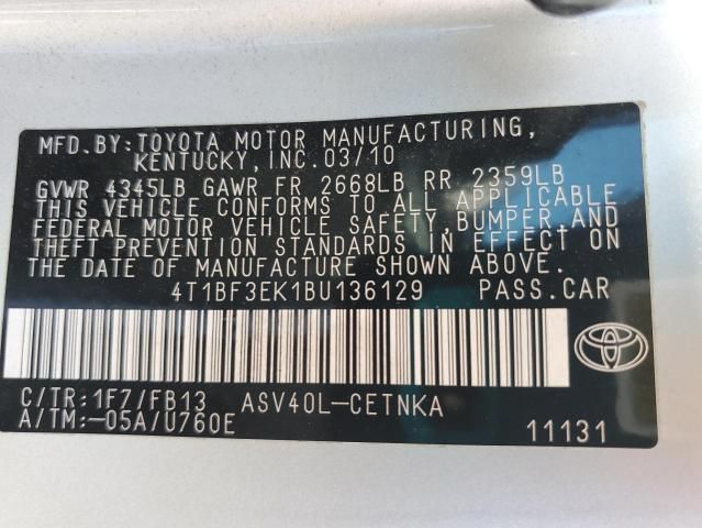 2011 Toyota Camry Base