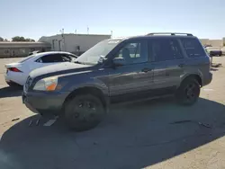 Salvage cars for sale at Martinez, CA auction: 2005 Honda Pilot EXL