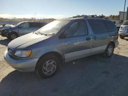 Salvage cars for sale at Fredericksburg, VA auction: 2000 Toyota Sienna LE