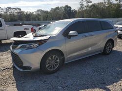 Salvage cars for sale at Augusta, GA auction: 2021 Toyota Sienna LE