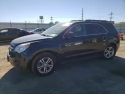 Salvage cars for sale at Chicago Heights, IL auction: 2012 Chevrolet Equinox LT