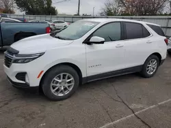 Salvage cars for sale at Moraine, OH auction: 2022 Chevrolet Equinox LT