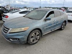 Salvage cars for sale at Riverview, FL auction: 2014 Honda Crosstour EXL