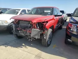 Toyota Tundra salvage cars for sale: 2023 Toyota Tundra Crewmax Capstone