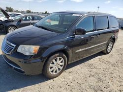 Salvage cars for sale at Antelope, CA auction: 2014 Chrysler Town & Country Touring