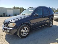 Salvage cars for sale at Hampton, VA auction: 2003 Mercedes-Benz ML 350