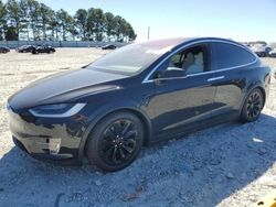 Salvage cars for sale at Loganville, GA auction: 2017 Tesla Model X