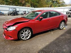 Salvage cars for sale at Center Rutland, VT auction: 2015 Mazda 6 Touring