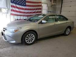 2015 Toyota Camry LE en venta en Lyman, ME