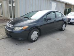 Salvage cars for sale at Riverview, FL auction: 2012 Honda Civic LX