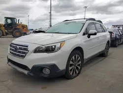 Subaru salvage cars for sale: 2017 Subaru Outback 2.5I Limited