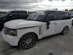 Salvage cars for sale at Mentone, CA auction: 2012 Land Rover Range Rover HSE Luxury