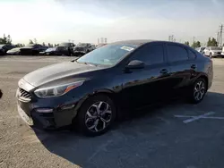 Salvage cars for sale at auction: 2020 KIA Forte FE