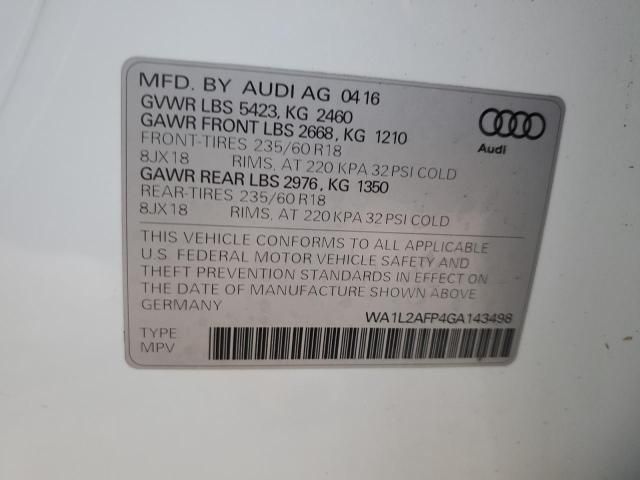 2016 Audi Q5 Premium Plus