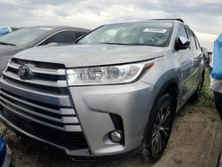 Salvage vehicles for parts for sale at auction: 2018 Toyota Highlander LE