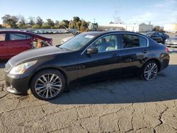 Salvage cars for sale at auction: 2013 Infiniti G37 Base