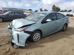 Salvage cars for sale at San Diego, CA auction: 2020 Toyota Prius L