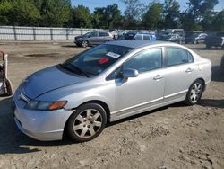 Honda salvage cars for sale: 2006 Honda Civic LX