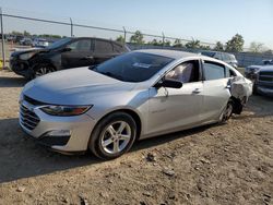 Chevrolet salvage cars for sale: 2020 Chevrolet Malibu LS