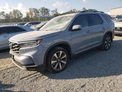 Salvage cars for sale at China Grove, NC auction: 2024 Honda Pilot Touring