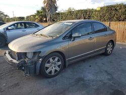 Salvage cars for sale at San Martin, CA auction: 2007 Honda Civic LX