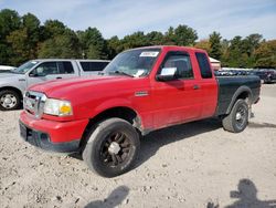 Salvage trucks for sale at Mendon, MA auction: 2008 Ford Ranger Super Cab