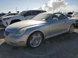 Carros dañados por inundaciones a la venta en subasta: 2004 Lexus SC 430