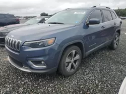 Salvage cars for sale at Riverview, FL auction: 2020 Jeep Cherokee Limited