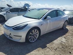 Tesla Model 3 salvage cars for sale: 2018 Tesla Model 3