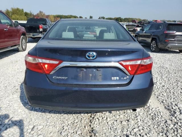 2016 Toyota Camry Hybrid