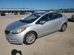 KIA salvage cars for sale: 2015 KIA Forte LX