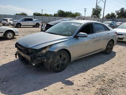 Salvage cars for sale at Oklahoma City, OK auction: 2021 Hyundai Elantra SEL