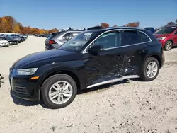 Salvage cars for sale at West Warren, MA auction: 2020 Audi Q5 Premium