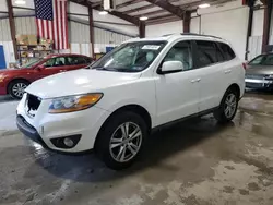 Salvage cars for sale at West Mifflin, PA auction: 2011 Hyundai Santa FE Limited