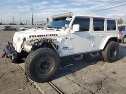 Salvage cars for sale at Colton, CA auction: 2018 Jeep Wrangler Unlimited Rubicon