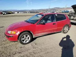 Salvage cars for sale at American Canyon, CA auction: 1993 Honda Civic CX