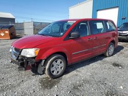 Salvage cars for sale at Elmsdale, NS auction: 2012 Dodge Grand Caravan SE