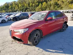 Salvage cars for sale at auction: 2019 Alfa Romeo Stelvio TI