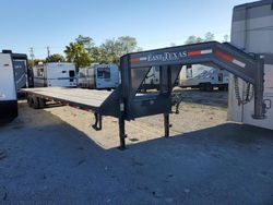 Salvage trucks for sale at Lexington, KY auction: 2023 Trail King East Flat