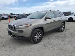 Jeep salvage cars for sale: 2016 Jeep Cherokee Limited